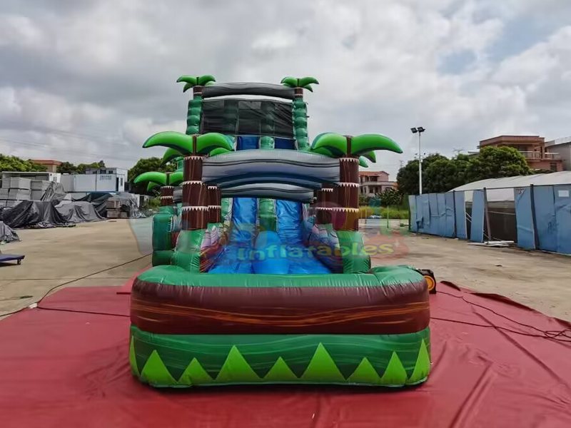 Quintal crianças festa comercial saltando castelo gigante inflável deslizamento de água n slide