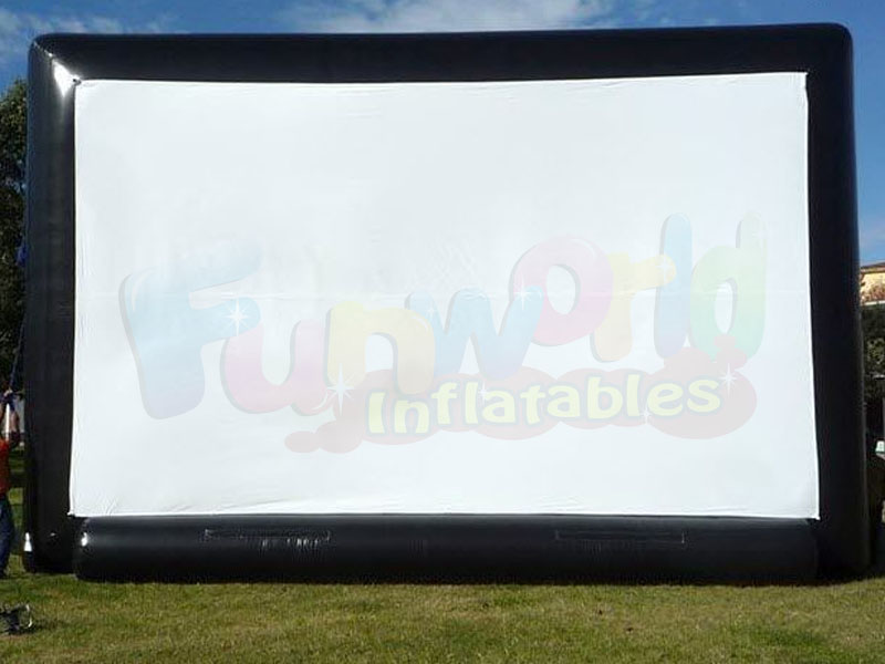 Pantalla de proyector inflable profesional de cine en casa para eventos