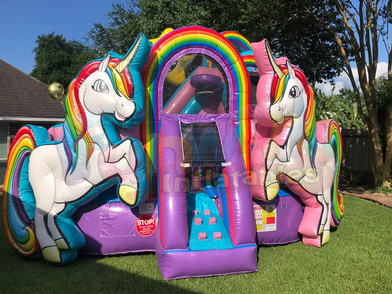 2019 sıçrama ev partisi tedarikçi unicorn hava kale unicorn şişme fedai