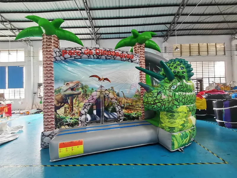 Maison gonflable commerciale de rebond de cavaliers combinés de fête d'enfants en plein air avec le