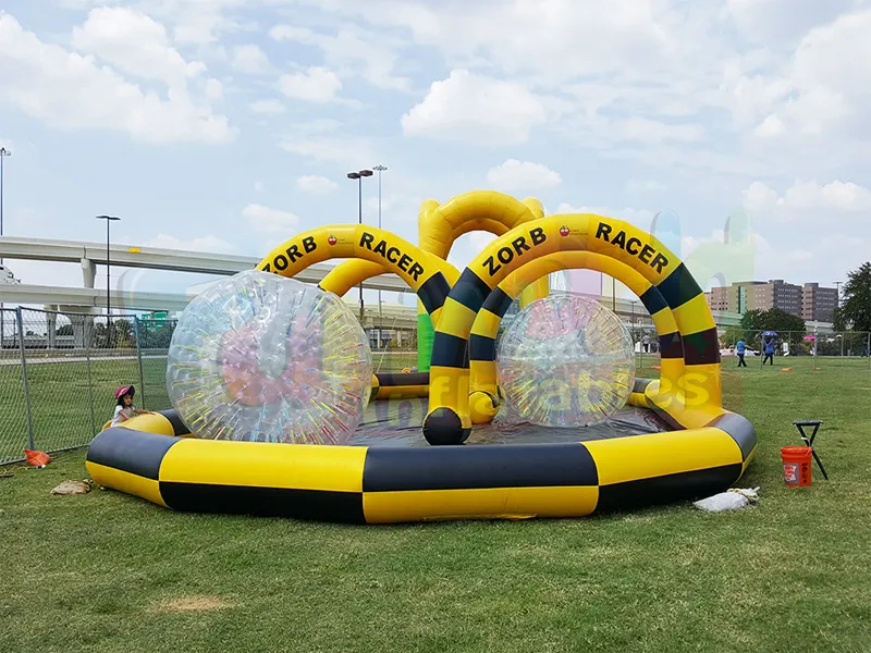 Terrain de zorb gonflable zorb precio bola extérieur
