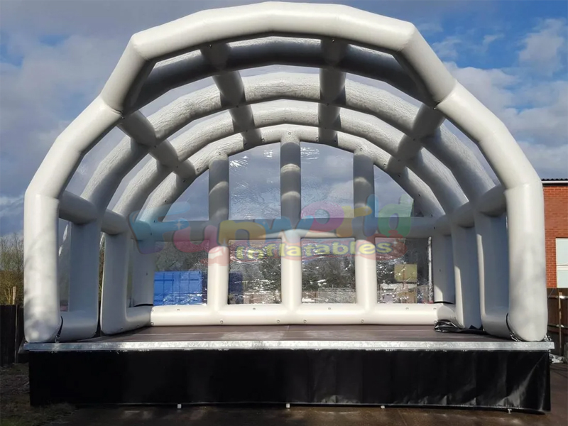 Cupola gonfiabile per copertura palco a bolle per festival di musica all'aperto in vendita