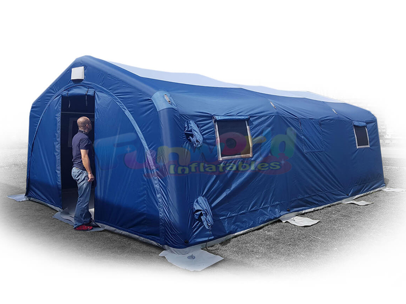 Tenda gonfiabile commerciale per soccorsi in caso di catastrofe con tendone medico gonfiabile con ar