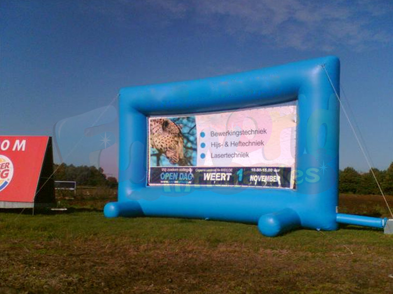 لوحة اعلانية قابلة للنفخ في الهواء الطلق مع لوحات الاعلانات شعار الطباعة الكاملة للبيع