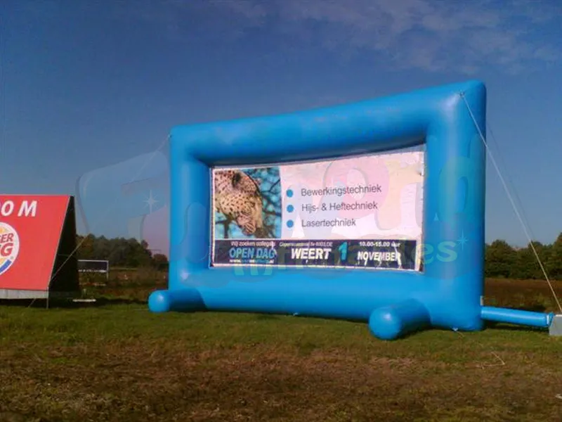 Satılık tam baskı logosu reklam panoları ile açık şişme billboard