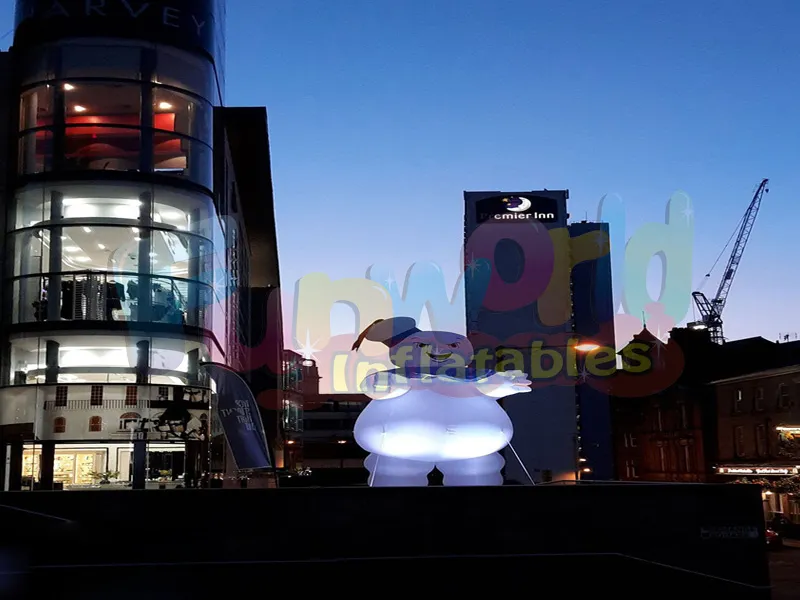 Dev reklam LED aydınlatma şişme reklam balonları şişme adam