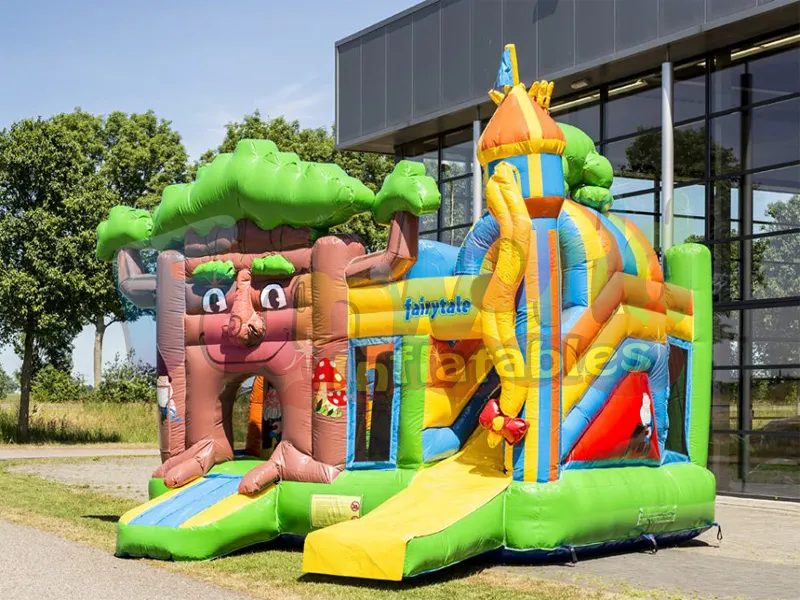 Multiplay fairytale inflatable jumping castle blower multiplay fairytale bouncy castles