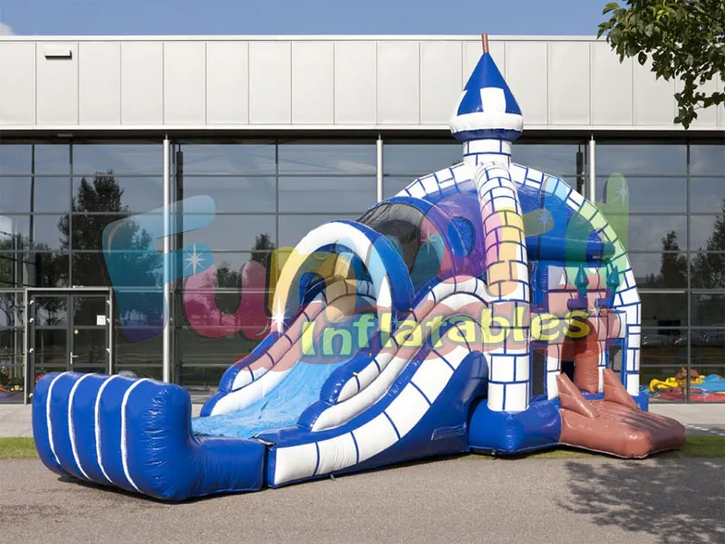 Prince castle inflatable bouncer multiplay castle super bouncy castle inflatable adult tunnel