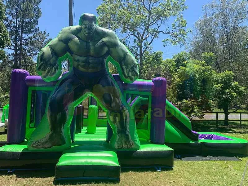 Incroyable Hulk Gonflable Géant Gonflable Château