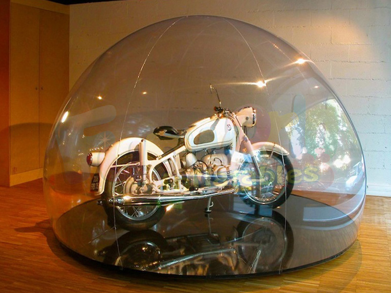 Outdoor inflatable bubble camping tent glass igloo clear bubble tent for sale