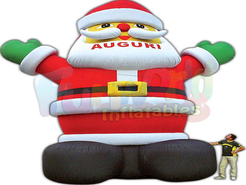 Outdoor Christmas decorations clearance inflatable Santa Claus Christmas Santa decorations