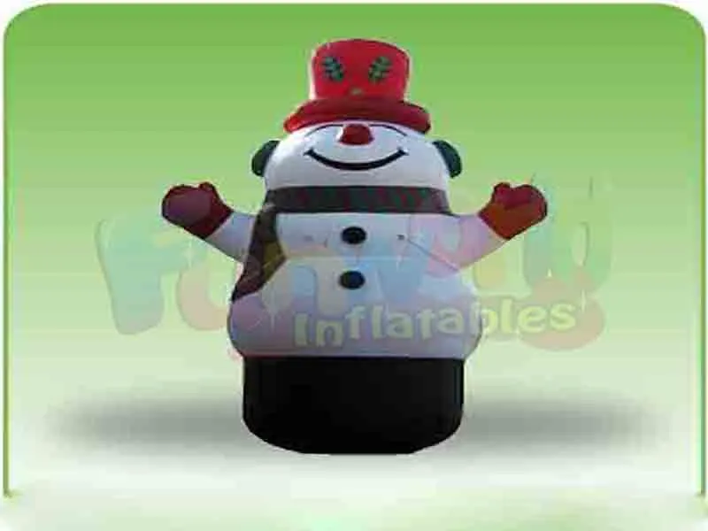2018 Gros noël décorations de bonhomme de neige costume de père Noël illuminé bonhomme de neige