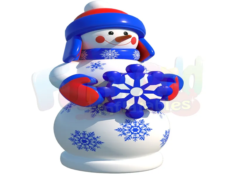 Gonflable géant exploser bonhomme de neige suspendu articles de Noël décorations de Noël