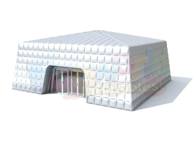 Grandes tentes bon marché gonflables pod bureau abri chambre éclairage tente de fête gonflable à ven