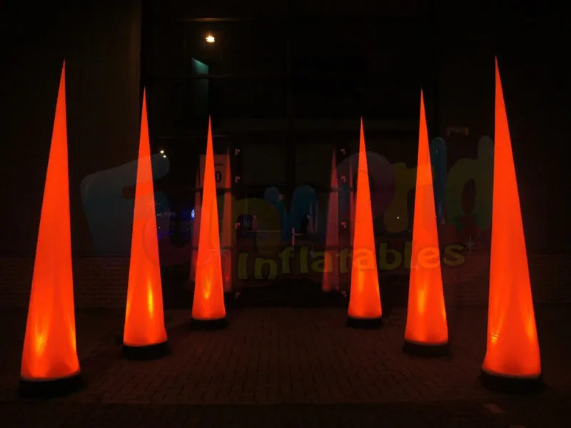Totem publicitaire personnalisable décoration de fête de la tour d'éclairage gonflable