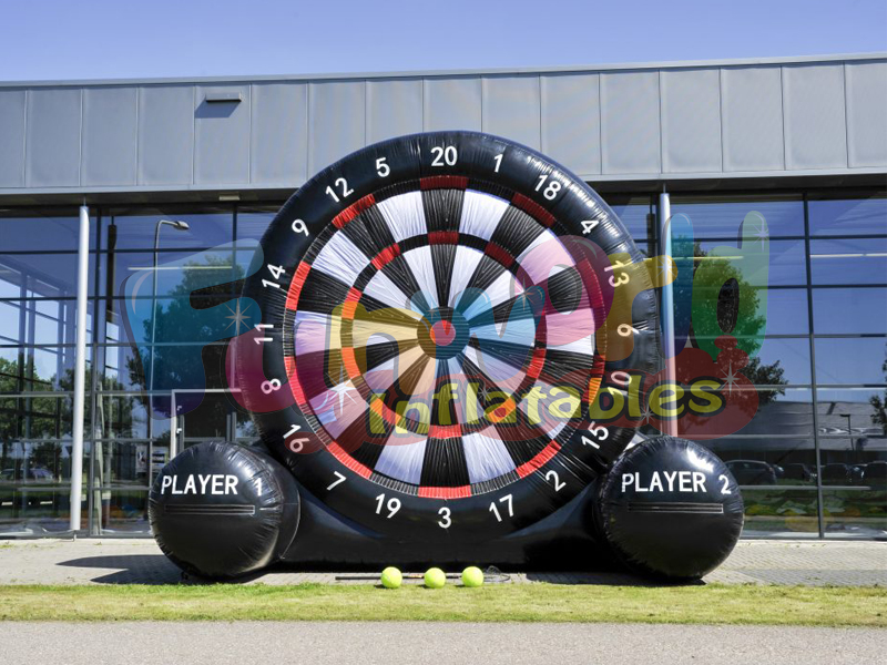 High quality football board inflatable giant soccer dart inflatable soccer darts game for fun