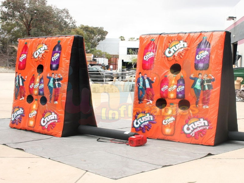 Quarterback toss game sports football foot darts for sale inflatable football toss