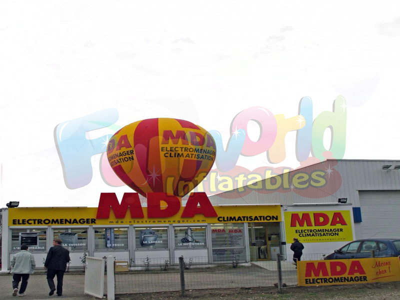 شعبية شكل الهواء البارد نفخ الإعلان بالون نفخ البالون للبيع