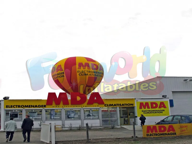 Popüler soğuk hava şekli şişme reklam balon satışa montgolfiere şişme balon...