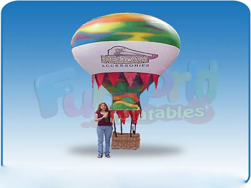Açık hava reklam afiş balon dans şişme zemin balon
