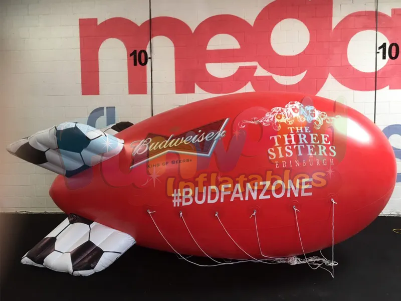 China parade inflatables helium advertising blimps inflatable airship for festival