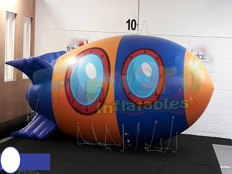 Giant outdoor commercial helium blimps for sale bespoke 5m blimp parade inflatables