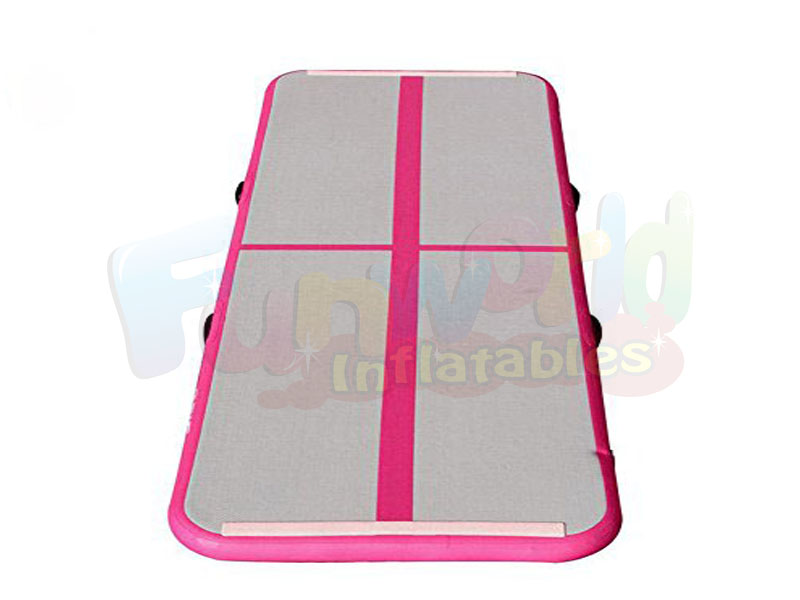 Mini estera inflable del aire inflable de la pista de aire que cae para el gimnasio en venta