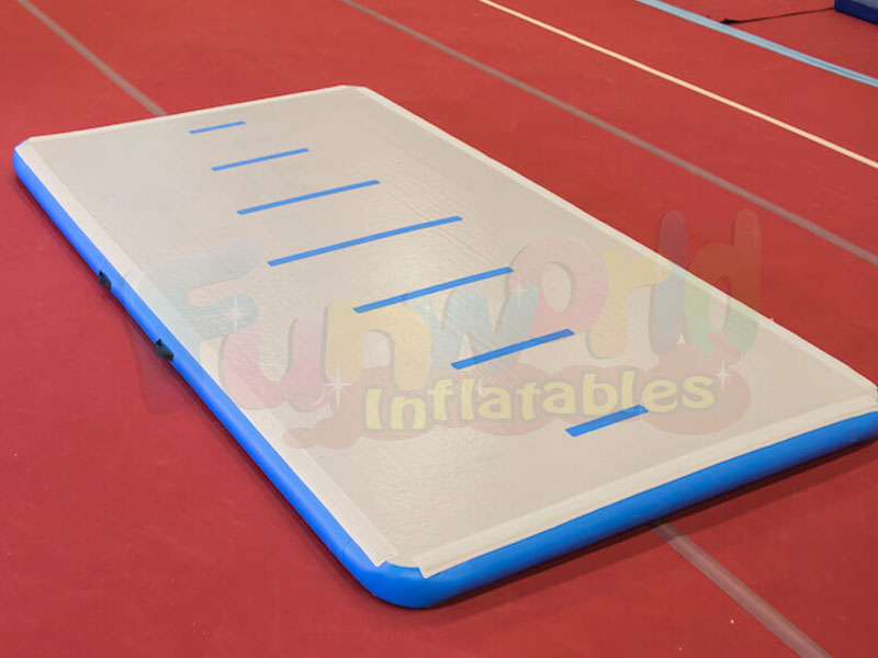 Pista de caída de aire inflable popular para pista de aire de gimnasia aérea aeróbica