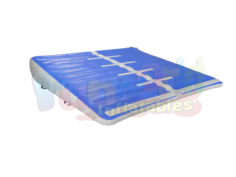 Rampa de pvc de aire inflable para esteras de gimnasia en venta estera de aire inflable