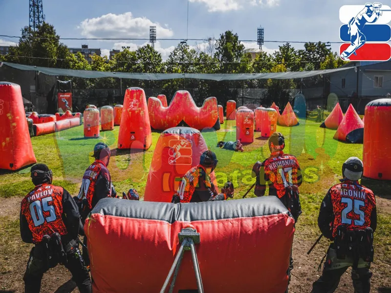 2018 Custom laser tag lafayette la inflable paintball equipo láser tag móvil