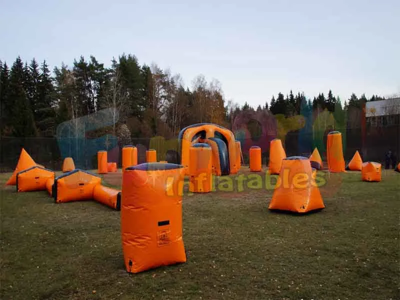 Baratos inflables para la venta inflable láser etiqueta arena paintball equipos