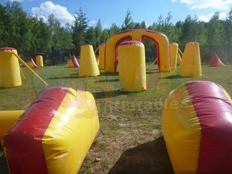 Etiqueta inflable portátil barata del tiro al arco de la arcón de Paintball del aire del sup.