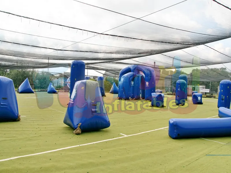 Campo de bunker de juego extremo para juego láser etiqueta laberinto láser inflable para la venta