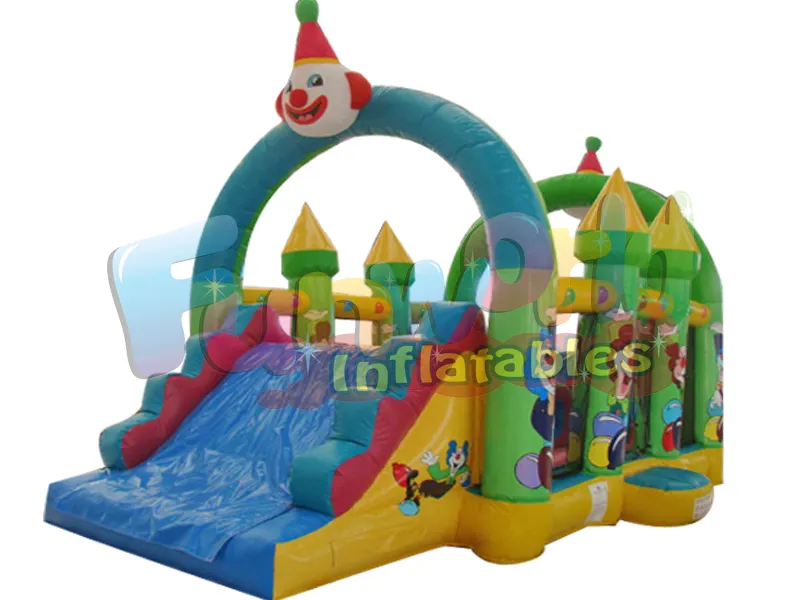 Multifun palyaço şişme atlama satılık şişme büyük şişme kaleler satın almak