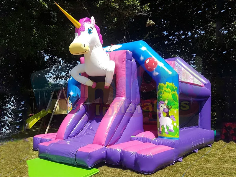 Satılık unicorn şişme jumper kale ticari şişme fedai