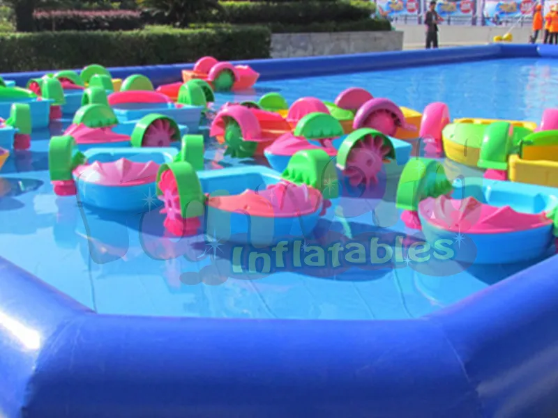 Meilleure vente de bateau pneumatique à aubes pour piscine gonflable pour piscine pour enfants