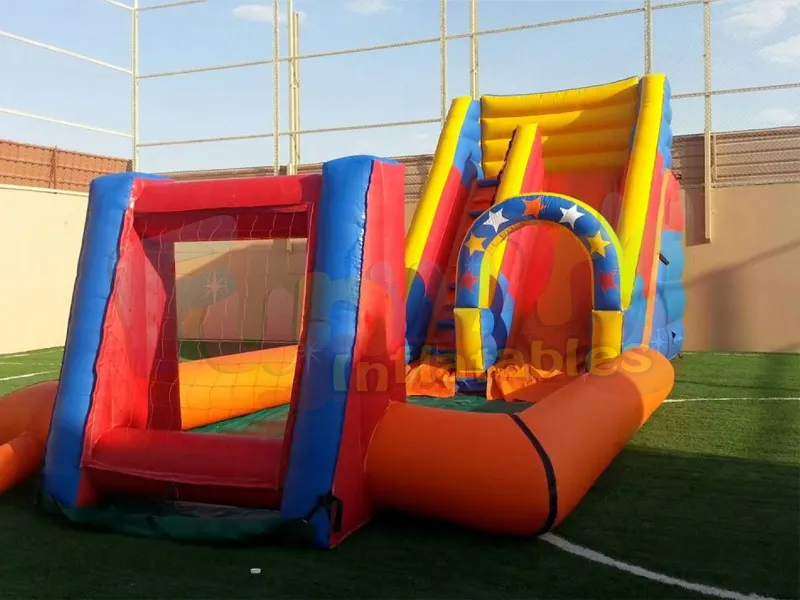 Çocuklar sabunlu su stadyumu futbol sabunu şişme sabun futbol sahası
