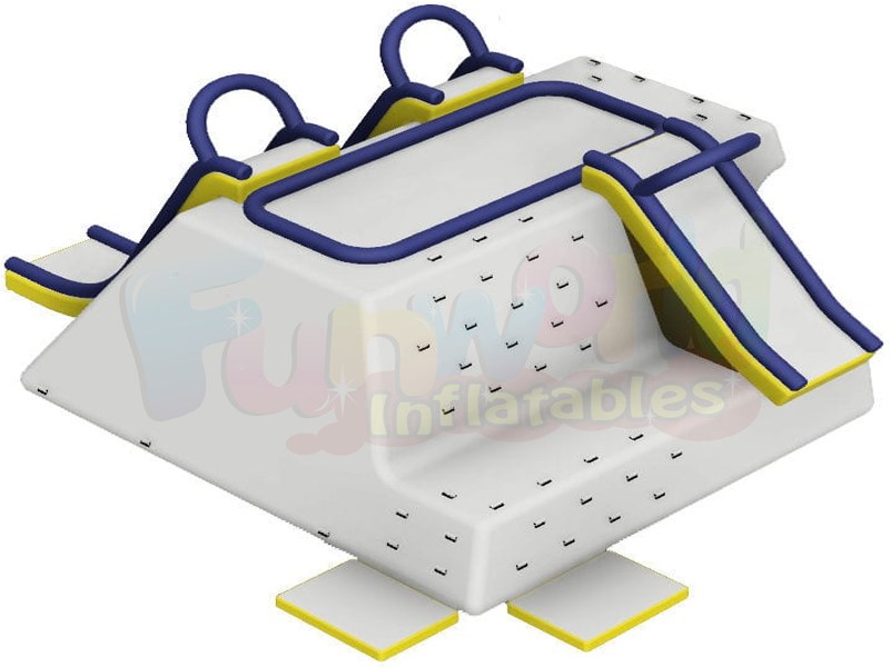 Hot sale inflatable water attraction water game inflatable boarding platform