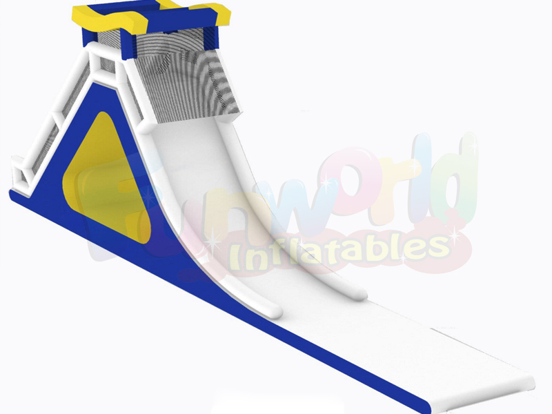 Adult water slide rental floating water inflatable shoreline slide for sale